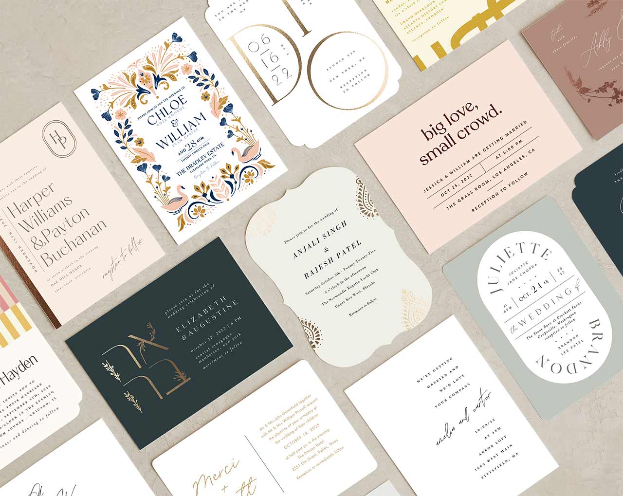 Your invitations, your way.