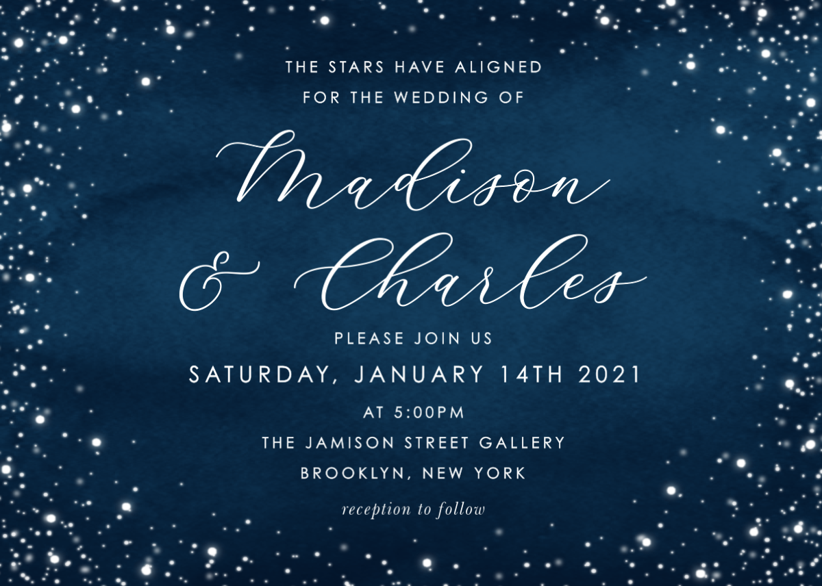 Basic Wedding Invitations Image 1