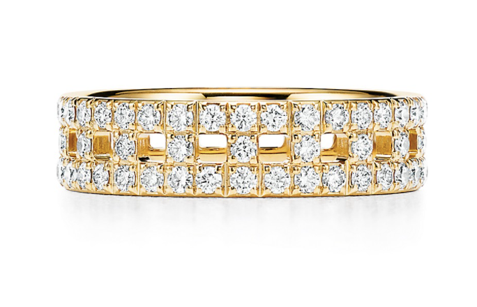 True wide ring tiffany sales