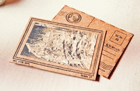 Tuesday Paper: French Rustic Chic Invitations & Burlap Pouch Save the Dates