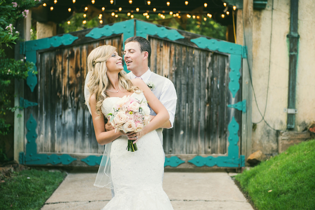 Charming Tulsa Wedding with Incredible Deserts, Beautiful Blooms and a Shabby Chic Feel