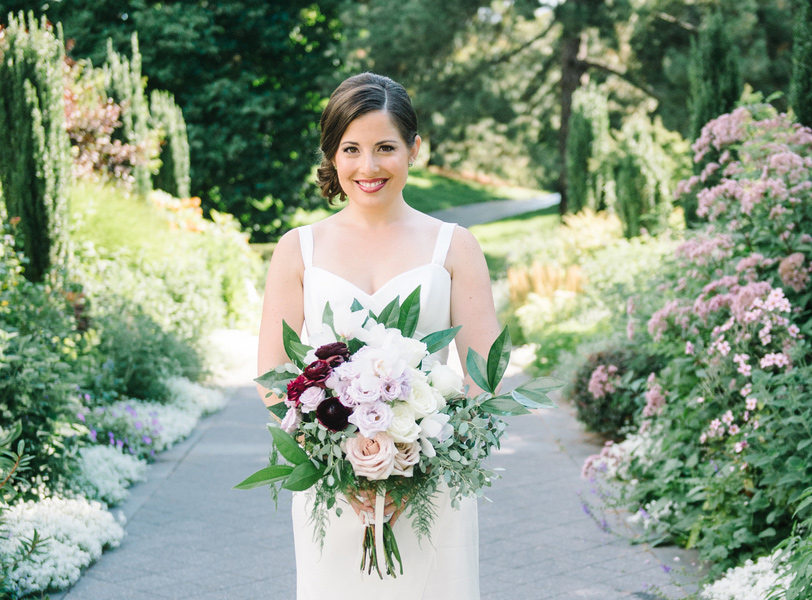 Allison and Alistairs New York Botanical Gardens Wedding