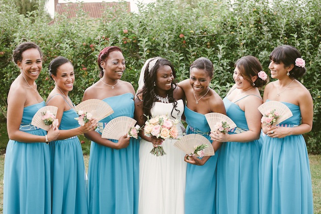 Unique Pink & Blue British, African & Caribbean Wedding (1)