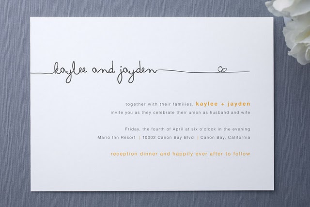 Paper Love: Minted Wedding Invitations
