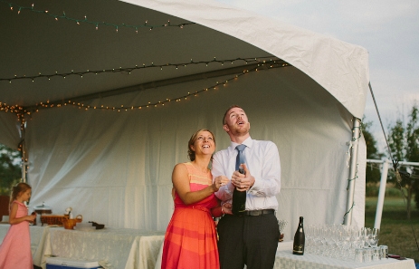 real wedding : lisa + bryan  ohio