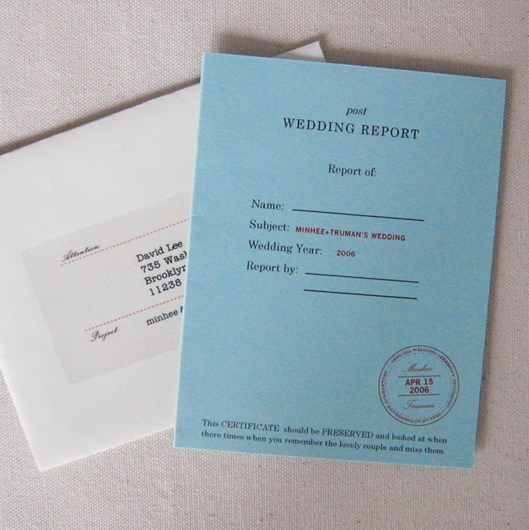 Tuesday Paper: Paper & Cup Design Custom Wedding Invitations