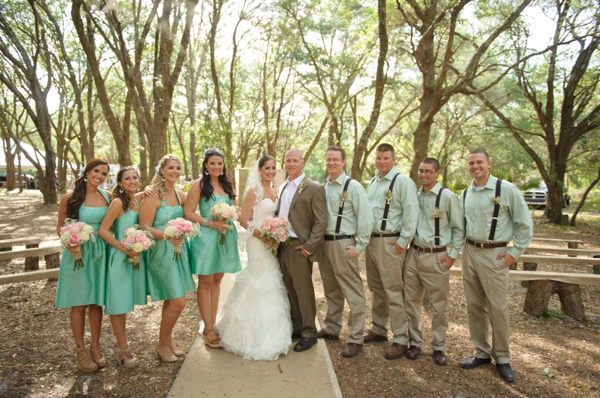 Rustic Southern Shabby Chic Wedding from Luminaire Foto