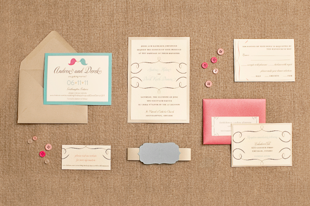 little bit heart // custom papergoods + wedding invitation design