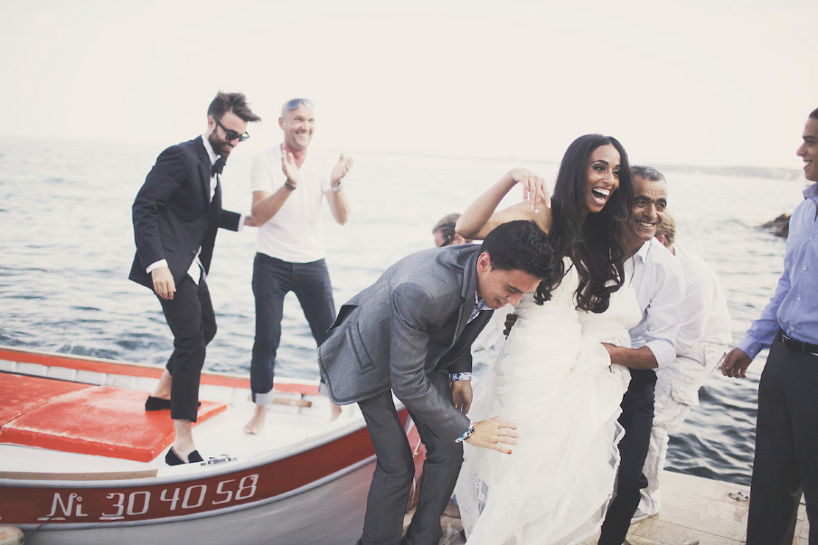 A Beautiful Wedding In Cannes: Chic, French Style & Joie De Vivre!