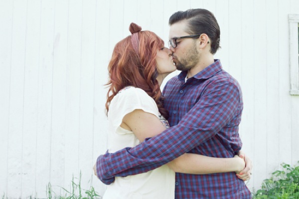 A Charming and Playful Engagement Shoot: Too Cool For School