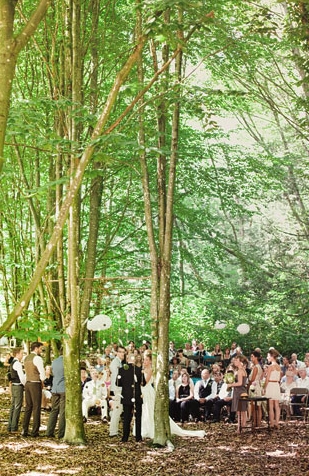 Cool, Quirky, Whimsical And Woodsy Wedding