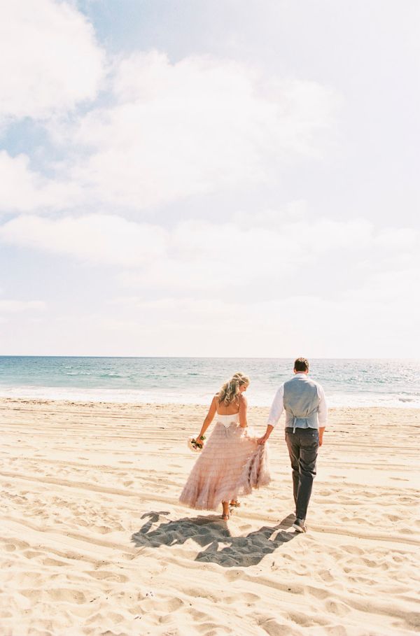 Inspired by This Blush + Mint Coastal Beach Wedding