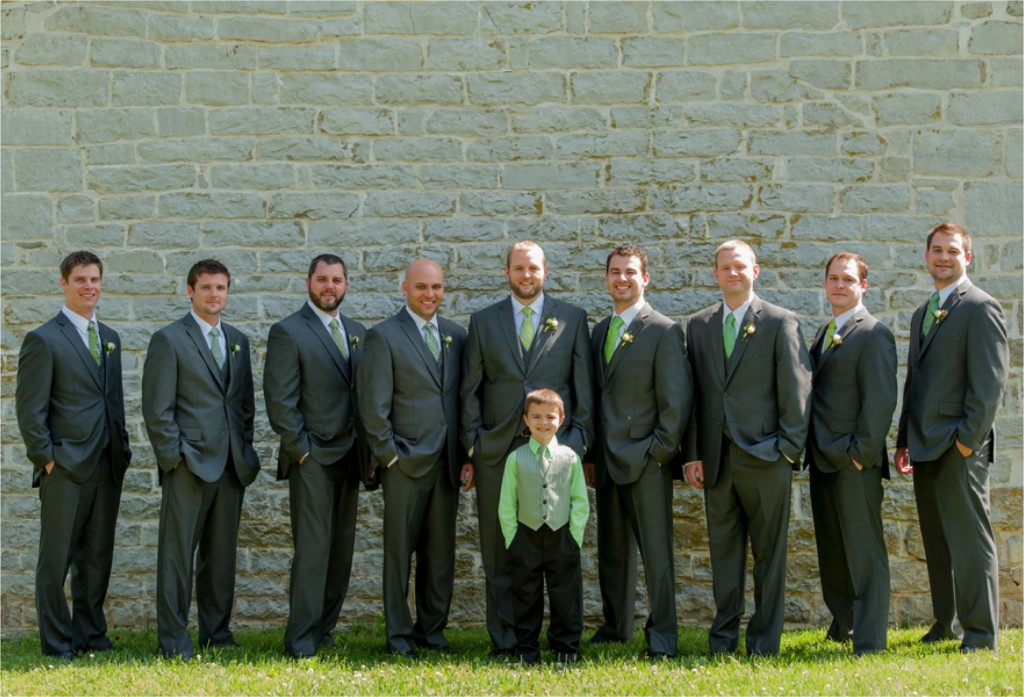 Timeless Green & White Tennessee Wedding