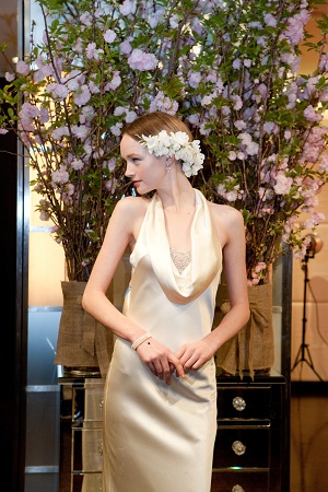 Floral Hairstyle How-To for Romantic Brides
