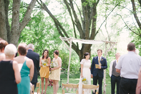 Beautiful Backyard Wedding - Chantelle & Mike