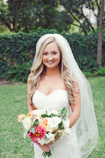 Texas Wedding by The Nichols with Garden Flowers