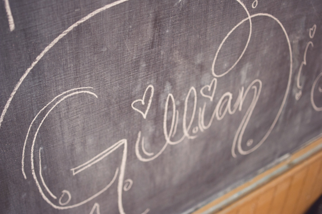 Chalkboard Love: Sweet And Playful, Vintage School House Wedding