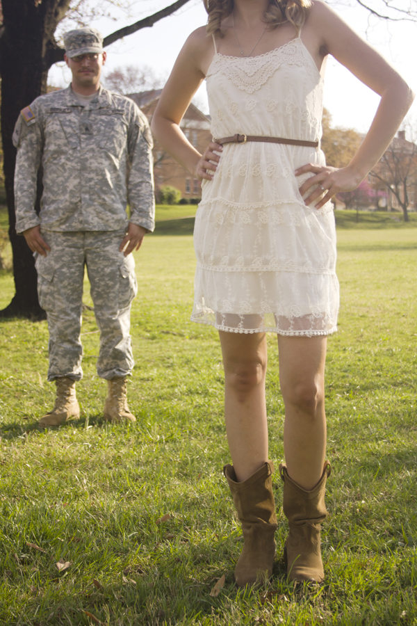 Army Love Engagement Photos