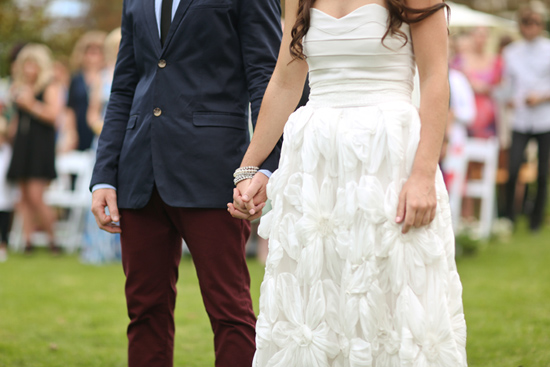 Lauren & Bryns New Zealand Garden Wedding