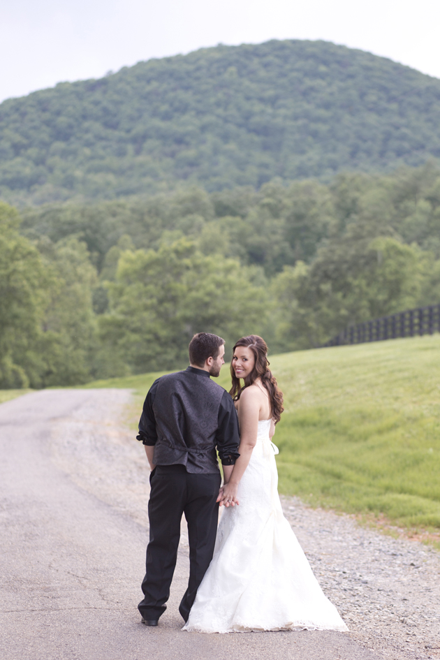 An Elegant Barn Wedding with a Blue Ridge Mountain View