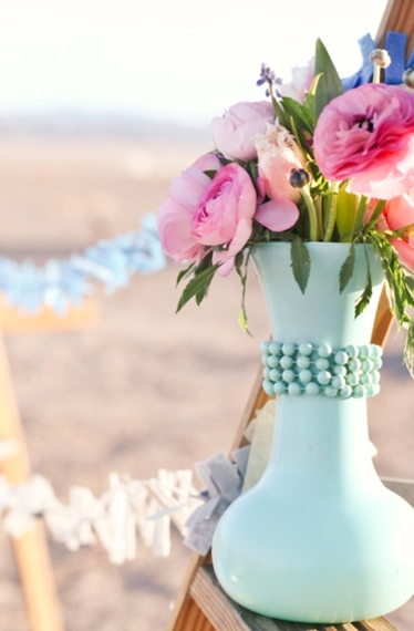 Wedding Detail Inspiration: Modern Cobalt Blue & Plum
