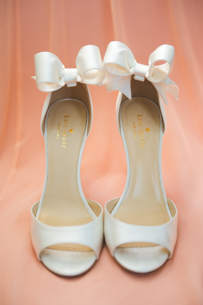 Ivory and Peach Wedding at White Cliffs Country Club