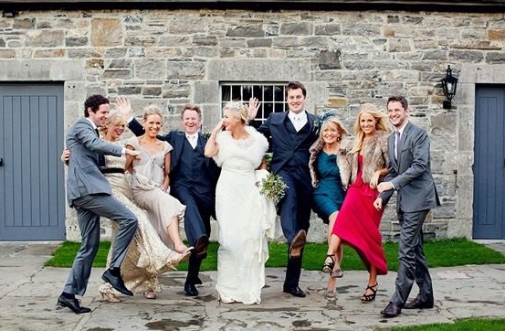 classic irish manor wedding