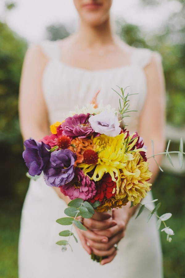 Sweet and Colourful Eco Chic Farm Wedding