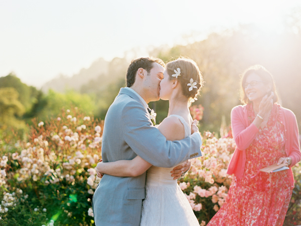 Small Intimate Wedding in the Berkley Hills