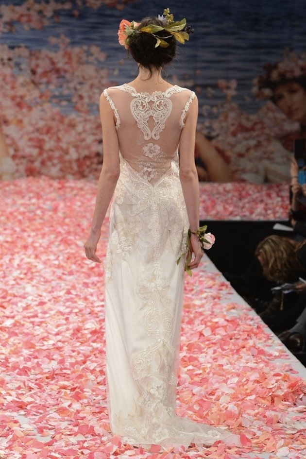 Claire Pettibones Whimsical Wedding Dress Collection Fall 2013