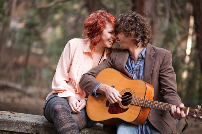 Whimsical Music Themed Love Shoot In The Californian Mountains