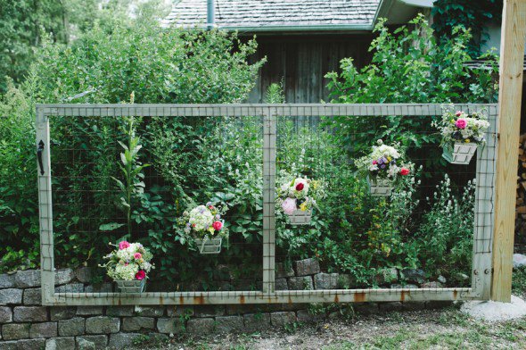 A Beautiful DIY Backyard Wedding: Amy + Tom