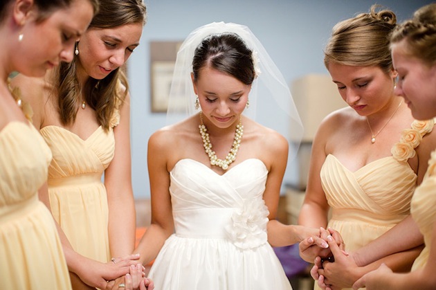Rustic Chic Pink, Yellow & Grey DIY Wedding