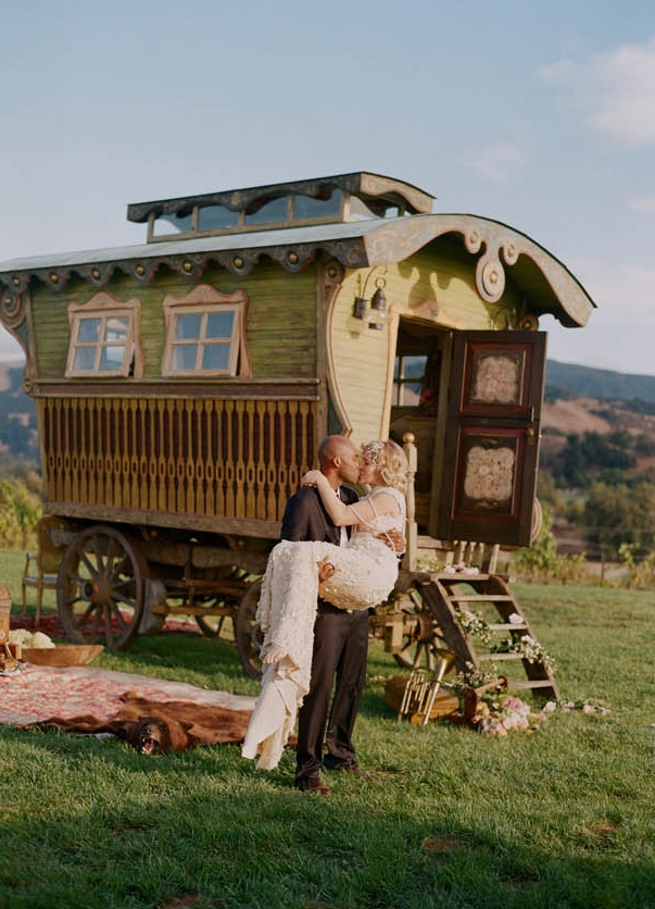 Real Wedding: A Gypsy Elopement