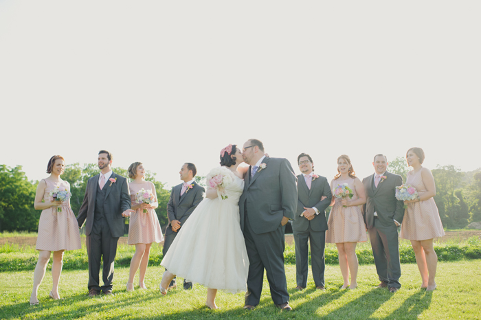 Brianna & Albert | Pink DIY Wedding at Queens County Farm