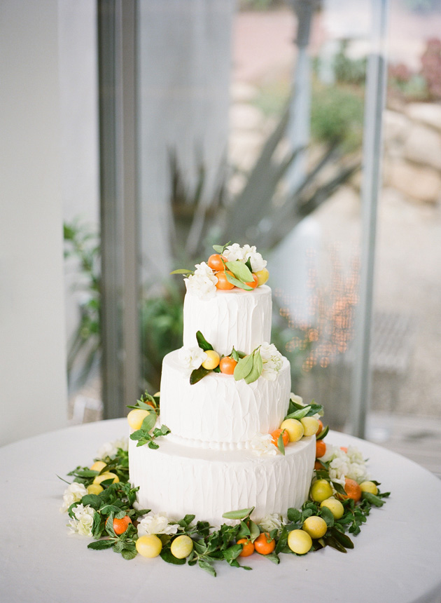 Real Wedding: Modern Citrus in Montecito