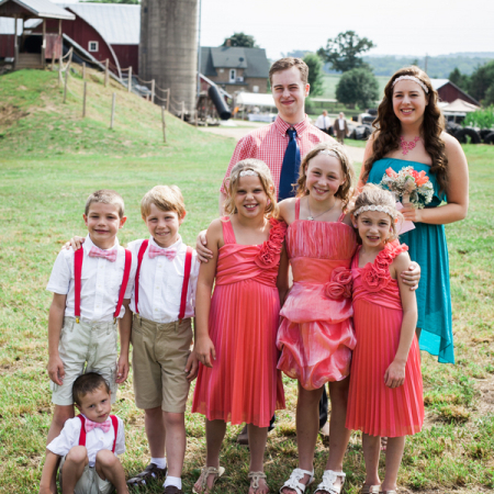 Lisa & Kyles DIY Wisconsin Farm Wedding