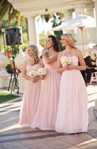 Pink and White Shabby Chic Wedding