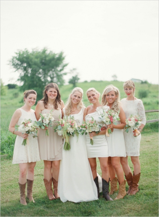 A Cowgirl Wedding In Wisconsin