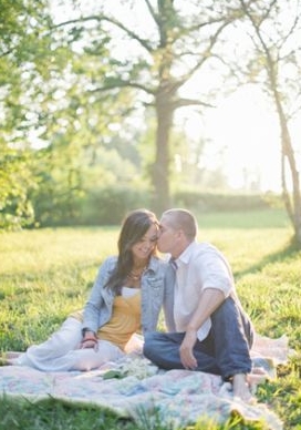 Inspired by this Camping Engagement Session