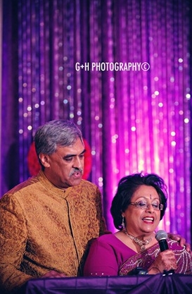 Canadian Indian Wedding Reception by G+H Photography
