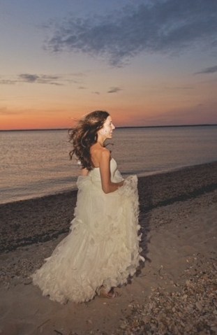 A Beautiful, Beachy Chic, Travel Inspired Wedding {Part 2}