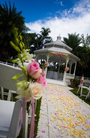 A Miami Beach Florida Wedding With Flowers by J Morgan Flowers