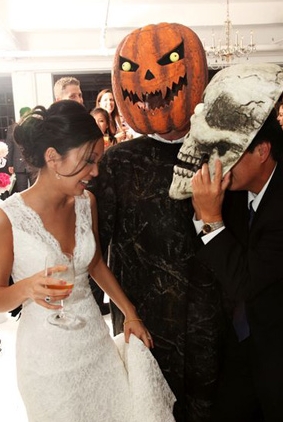 Chic Halloween Wedding
