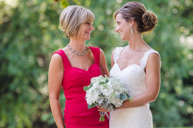 Elegant Pink and Green Country Club Wedding