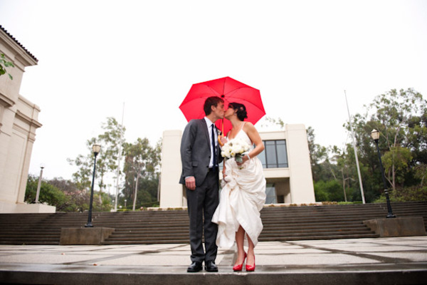 Los Angeles Wedding With Unexpected Pops of Color