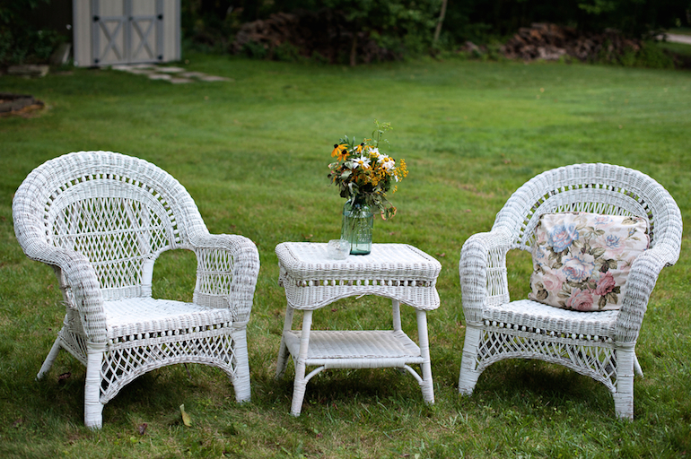 Ashley + Amanda: A DIY Ohio Backyard Wedding