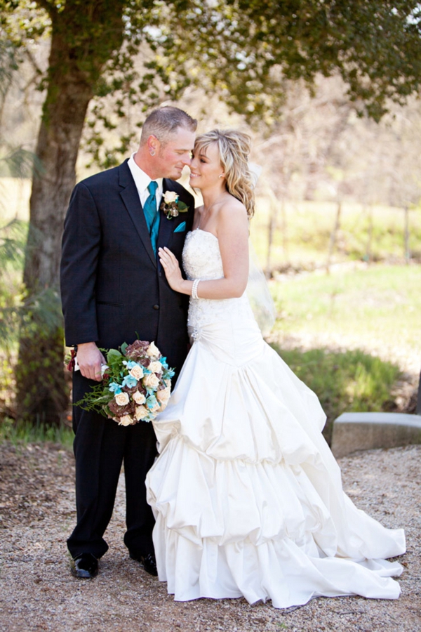 Rustic Turquoise California Wedding from Mirelle Carmichael Photography