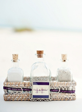 Purple Destination Beach Wedding from Weber Photography by Wes + Liz