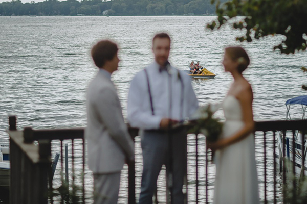 Katy & Dan | Wisconsin Lake House Wedding by Ray + Kelly